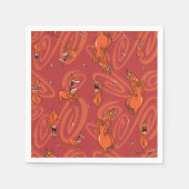 Koe en Chicken Red Guy Pattern Servet (Voorkant)