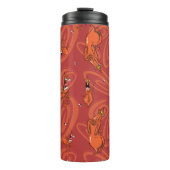 Koe en Chicken Red Guy Pattern Thermosbeker (Voorkant)