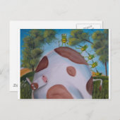 KOE EN FROGS BRIEFKAART (Voorkant / Achterkant)