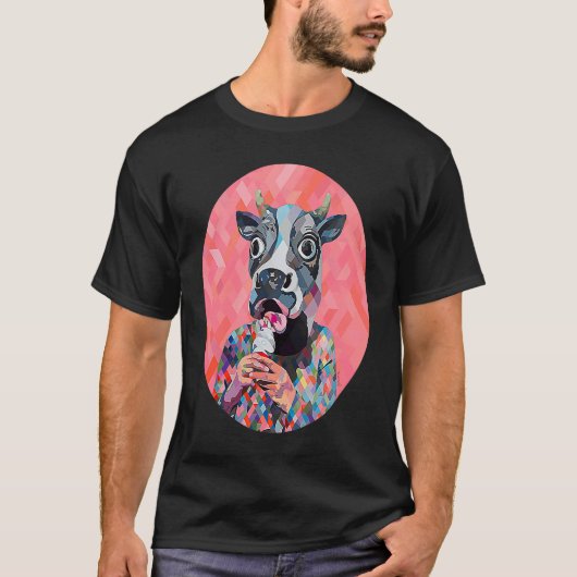 Koe en Ijs Augmented Reality T-shirt (Voorkant)