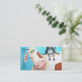 KOE EN KAT VISITEKAARTJE (Staand voorkant)