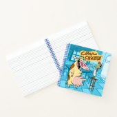 Koe en kip glimlachend grafisch notitieboek (Binnen)