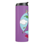 Koe en kip Super Koe Al Rescate! Thermosbeker (Gedraaid links)