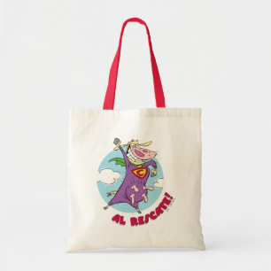 Koe en kip Super Koe Al Rescate! Tote Bag
