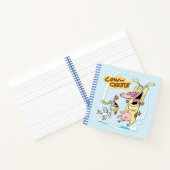 Koe en kippen lachen Grafisch Notitieboek (Binnen)