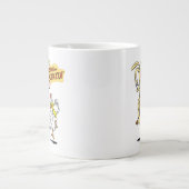 Koe en kippentranspen grote koffiekop (Voorkant)