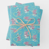 Koe en Koe kippen Inpakpapier Vel (In situ)