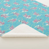 Koe en Koe kippen Sherpa Deken (3/4)