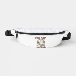 Koe en koffie Png, Grappig westers meisje Heuptasje