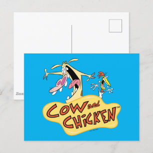 Koe en Logo Briefkaart