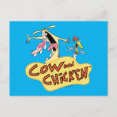 Koe en Logo Briefkaart (Voorkant)