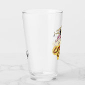 Koe en Logo Glas (Rechts)