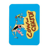 Koe en Logo Magneet (Verticaal)