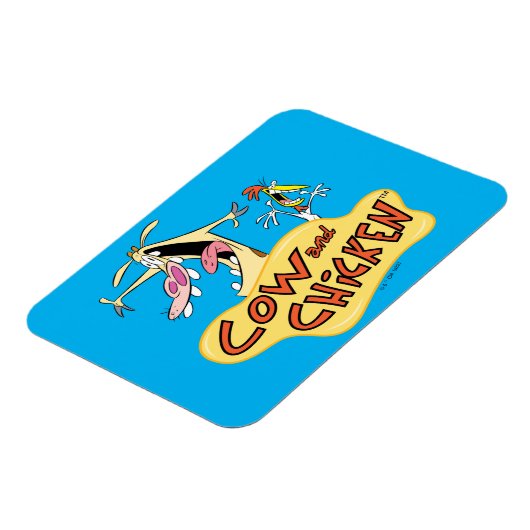 Koe en Logo Magneet (Linkerzijde)