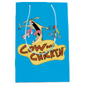 Koe en Logo Medium Cadeauzakje (Voorkant)