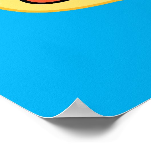 Koe en Logo Poster (Hoek)