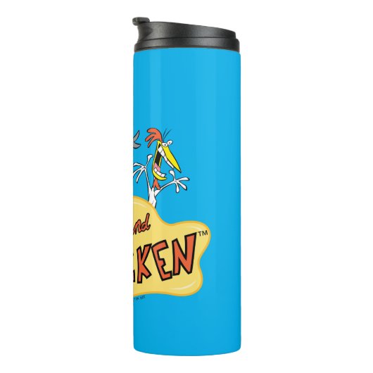 Koe en Logo Thermosbeker (Geroteerd rechts)