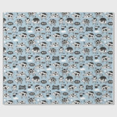 Koe en melk cadeaupapier (Vlak)