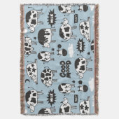 Koe en melk deken (Voorkant Verticaal)