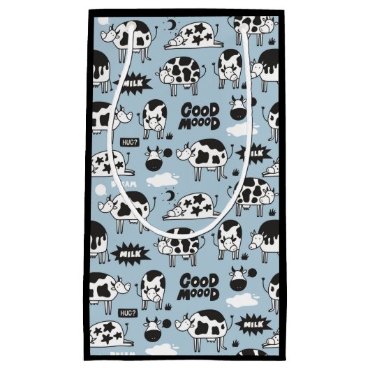 Koe en melk klein cadeauzakje (Voorkant)