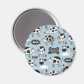 Koe en melk magneet (Voorkant / Achterkant)