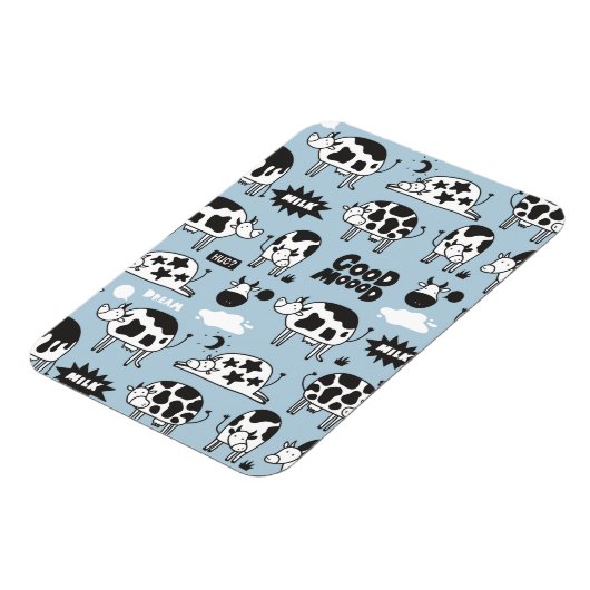 Koe en melk magneet (Linkerzijde)