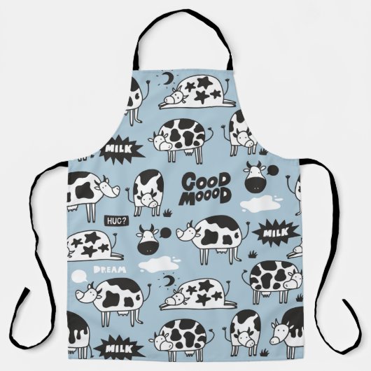 Koe en melk schort (Voorkant)