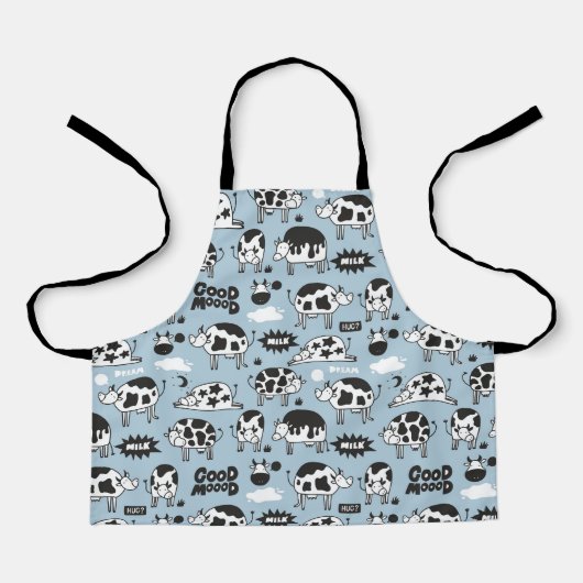 Koe en melk schort (Voorkant)
