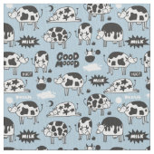 Koe en melk stof (Close Up)