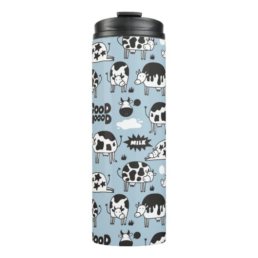 Koe en melk thermosbeker (Voorkant)