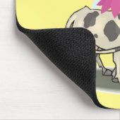 Koe Fairy Pink Hearts Muismat! Muismat (Hoek)