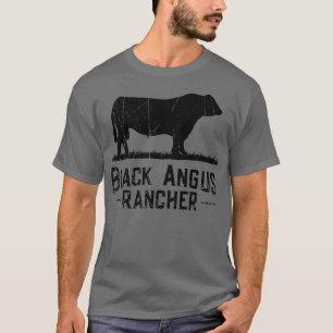 Koe Farmer Black Angus Rancher T-shirt