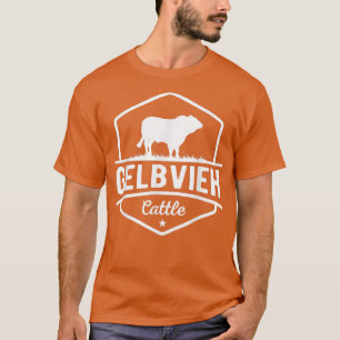 Koe Farmer Gelbvieh Cattle T-shirt