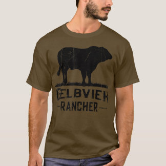 Koe Farmer Gelbvieh Rancher T-shirt