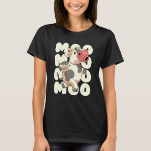 Koe Farmer Moo Boerderij Animal Farming Koe T-shirt