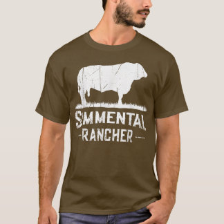 Koe Farmer Simmental Rancher T-shirt