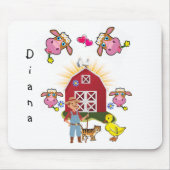 Koe Farmer Yellow Ducks Muismat! Muismat (Voorkant)