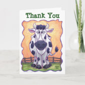 Koe Feest Centrum Bedankkaart (Voorkant)