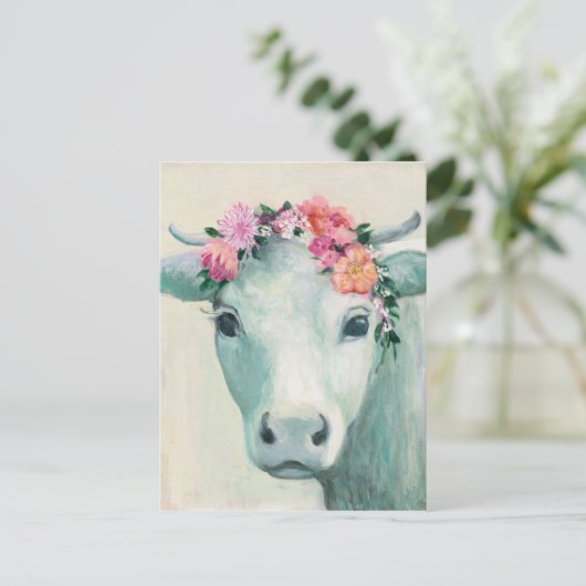 Koe festival briefkaart (Staand voorkant)
