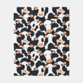 Koe fleece deken (Voorkant)