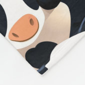 Koe fleece deken (Hoek)