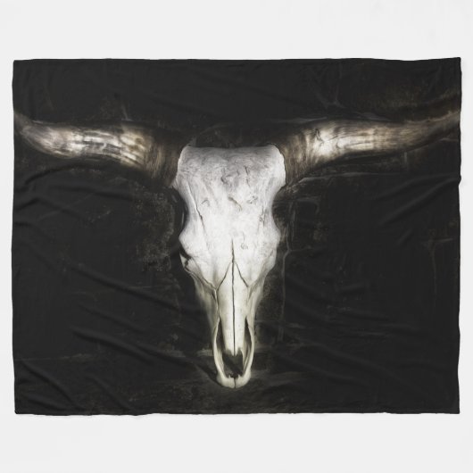 Koe Fleece Deken (Voorkant (Horizontaal))