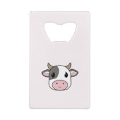 Koe flesopening voor gebruik creditkaart flessenopener (Achterkant)