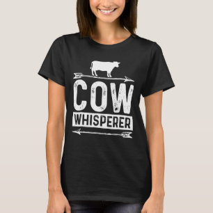 Koe Fluisteraar Grappig T-shirt