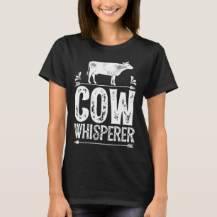 Koe Flüsterer Koeien Boerderij Pluimvee Boer T-shirt
