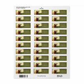 Koe foto etiket (Full Sheet)