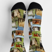 Koe fotocollage, Sokken van bemanningsleden (Top)