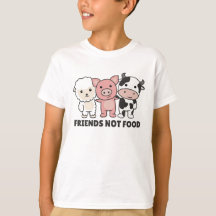 Koe "Friends Not Food Vegan Sheep Pig"