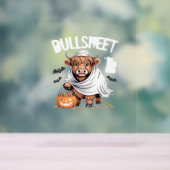 Koe Funny Halloween Spooky Dierenvrienden Essentia Acryl Bord (Neutraal)