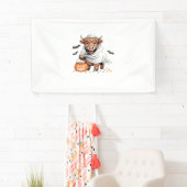 Koe Funny Halloween Spooky Dierenvrienden Essentia Spandoek (Insitu)